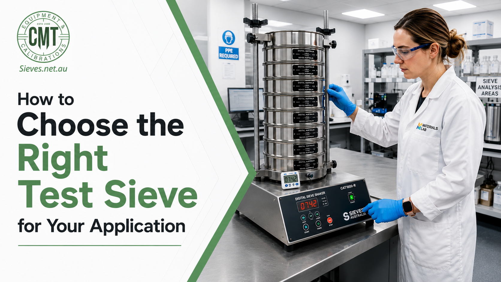 Best Test Sieve for Laboratory | CMT Equipment Australia