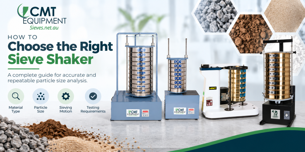 How to Choose the Right Sieve Shaker | CMT Equipment AU