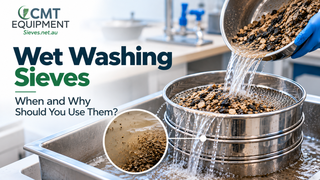 Wet Washing Sieves: When & Why to Use | CMT Equipment AU